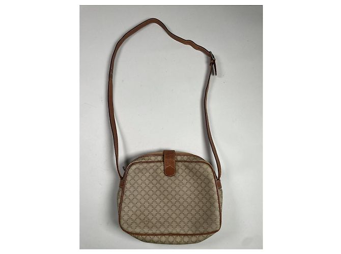 Céline Borsa a mano in pelle beige Maillon Chain di Celine Triomphe - vista 4