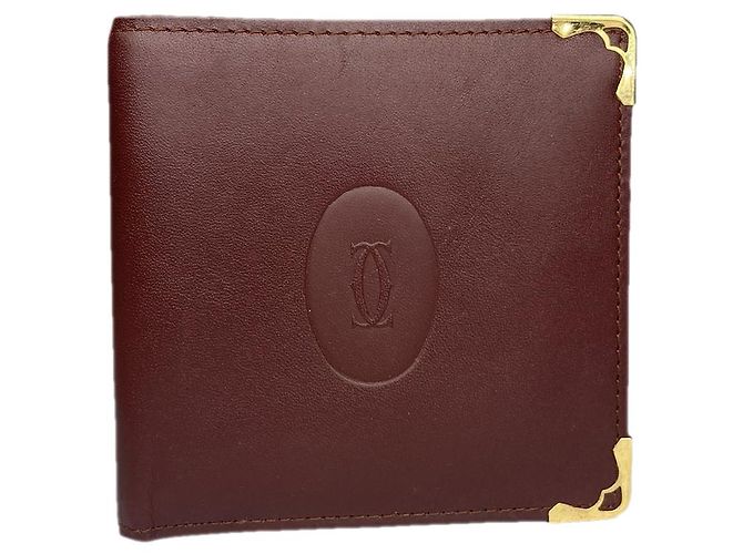 Cartier Bordeaux Lackleder Tasche - Ansicht 5