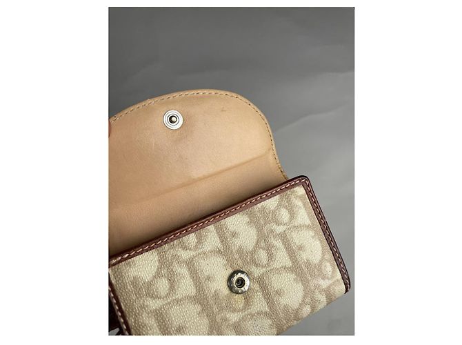 Borsa in pelle rosa Dior - vista 5
