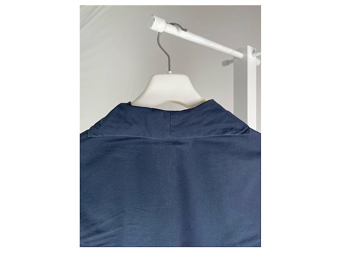 Marni Navy Baumwolljacke Marineblau - Ansicht 4