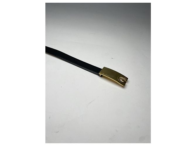 Cintura in pelle nera Givenchy Nero - vista 2