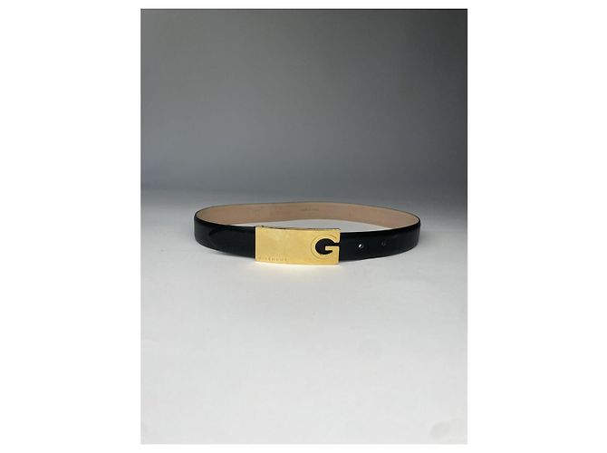 Cintura in pelle nera Givenchy Nero - vista 5