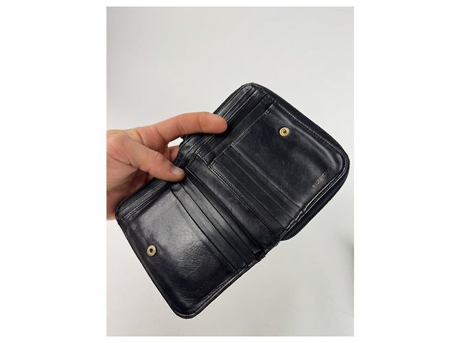 Billetera de algodón negro Prada Tessuto - vista 3