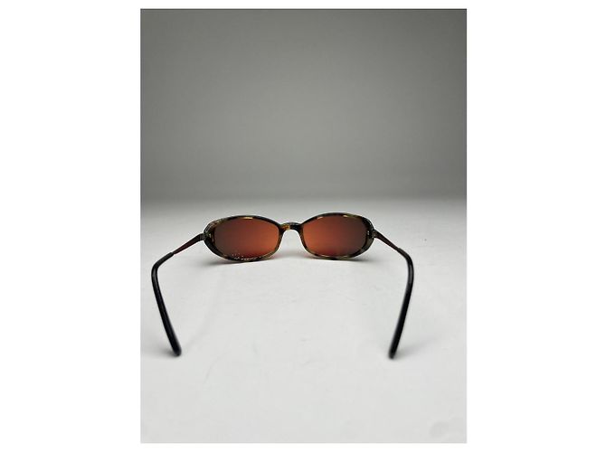 Gafas de sol de metal naranja Cartier - vista 3