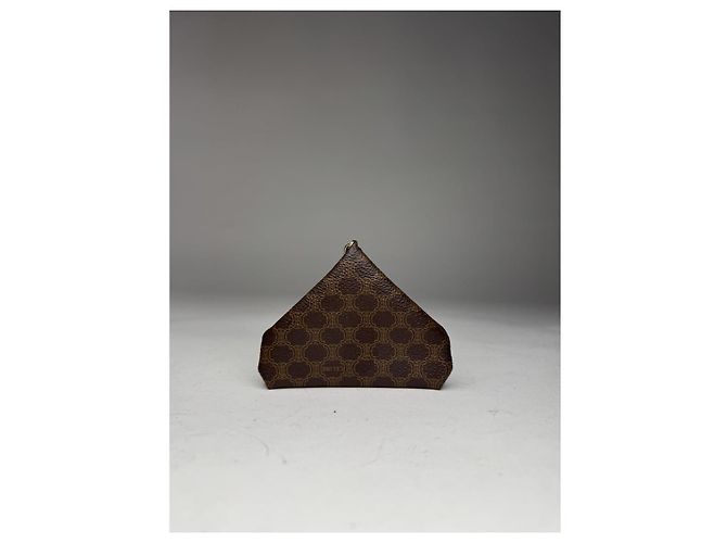 Céline Borsa in pelle marrone Celine - vista 2