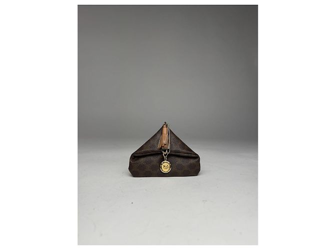 Céline Borsa in pelle marrone Celine - vista 4
