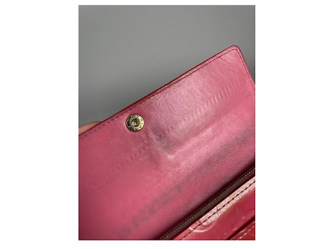 Cartera de cuero rojo Louis Vuitton Virtuose Roja - vista 3