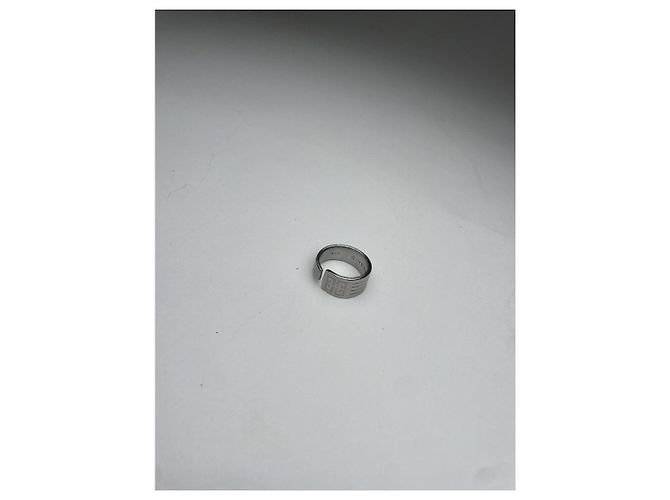 Anillo de acero plateado Givenchy Plata - vista 2