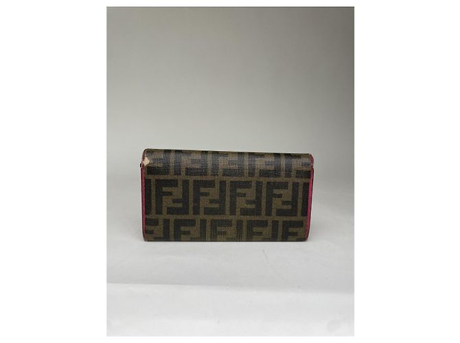 Fendi Baguette braune Lederbörse - Ansicht 2