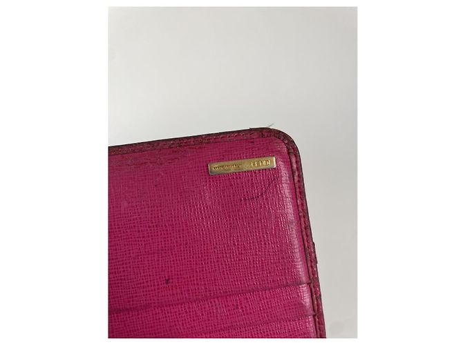 Fendi Baguette braune Lederbörse - Ansicht 4