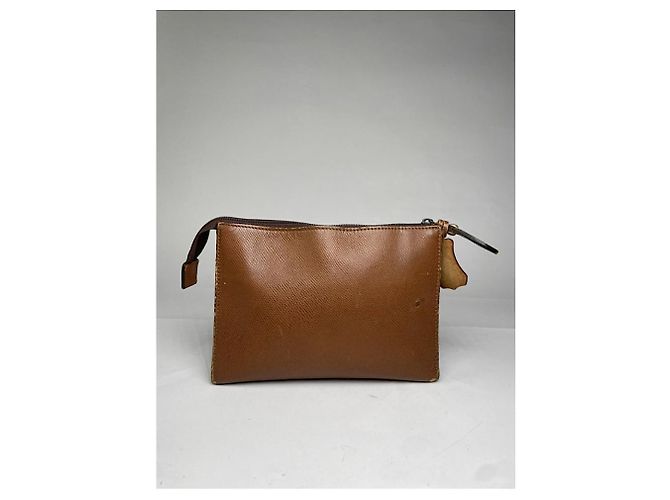 Autre Marque Borsa a mano in pelle marrone Stefanie Renoma - vista 3