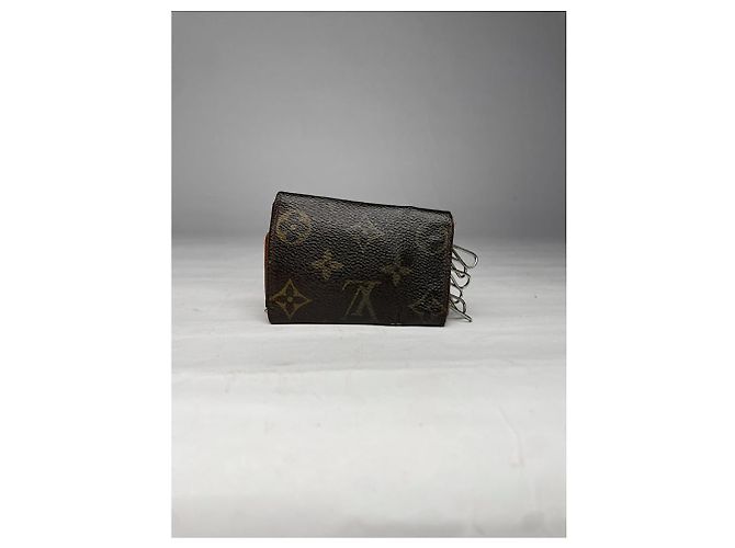 Borsa in pelle marrone Louis Vuitton Lockme - vista 2