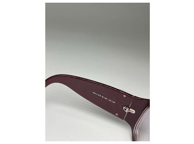 Céline Gafas de sol de plástico morado Celine Púrpura - vista 2