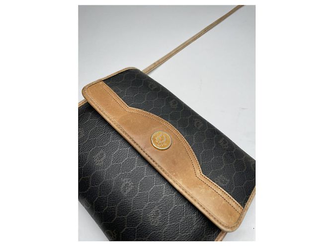Borsa a mano Dior Saddle Trio in pelle nera Nero - vista 4