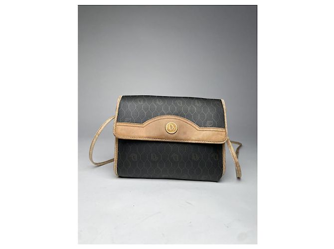 Borsa a mano Dior Saddle Trio in pelle nera Nero - vista 5