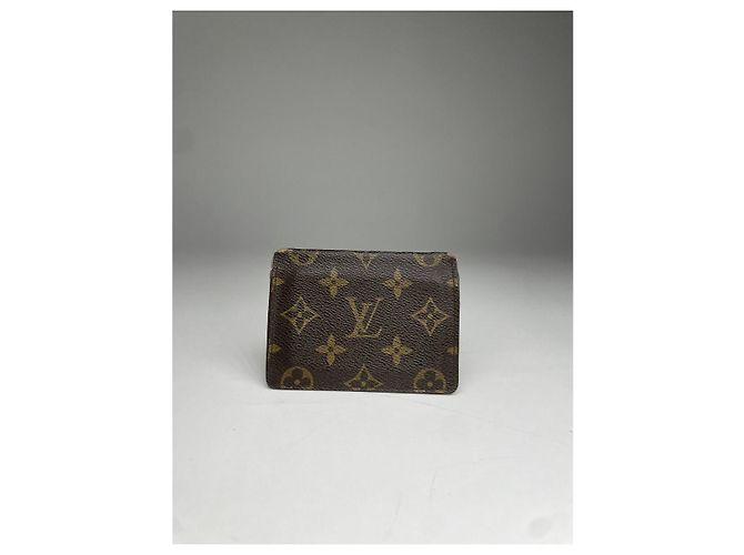 Borsa in pelle marrone Louis Vuitton - vista 2