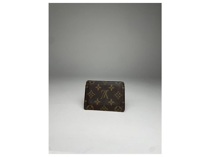 Borsa in pelle marrone Louis Vuitton - vista 3