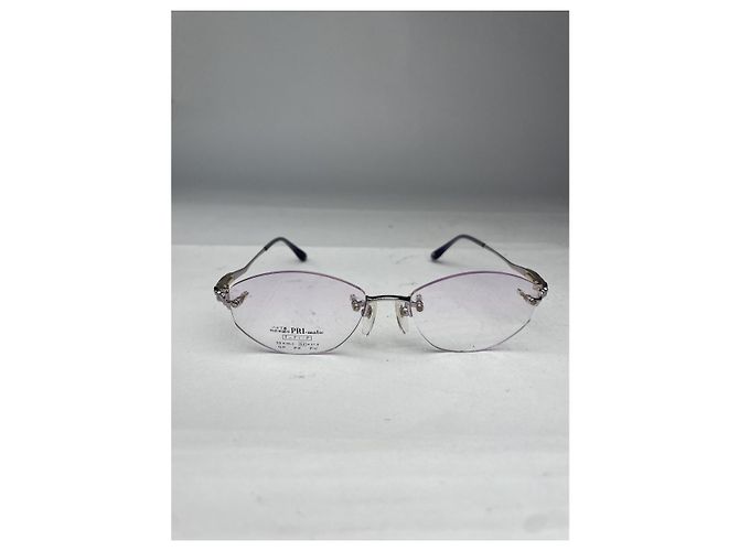 Autre Marque Gafas de sol de metal morado Púrpura - vista 4