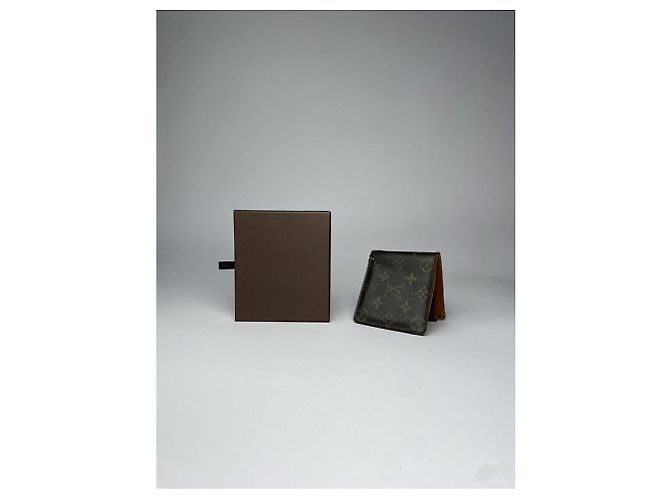 Borsa in pelle marrone Louis Vuitton - vista 2