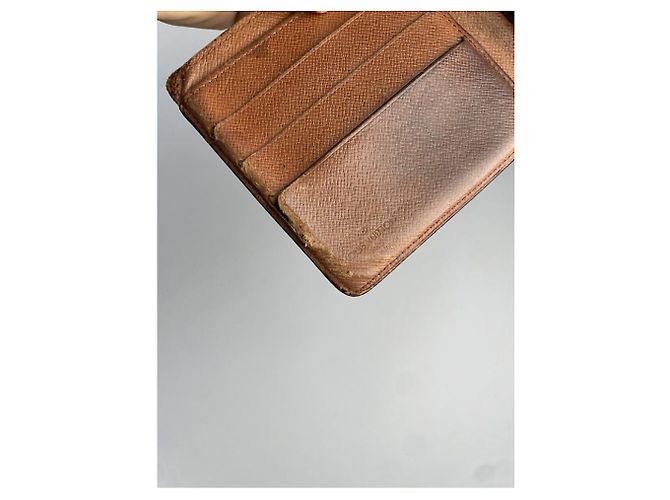 Borsa in pelle marrone Louis Vuitton - vista 5