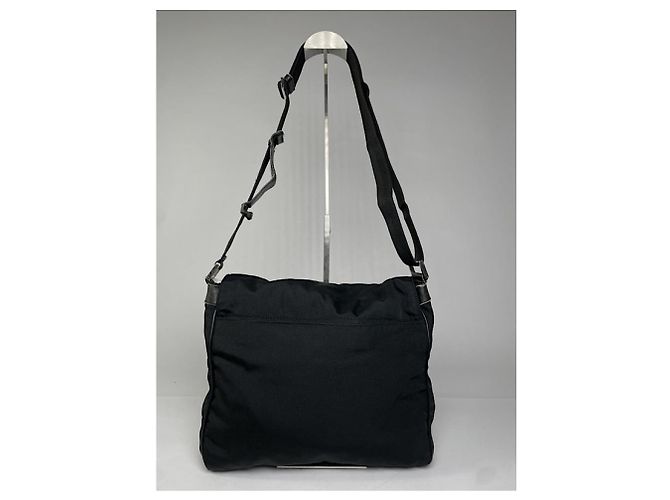 Gucci Bright Bit schwarze Polyester-Handtasche - Ansicht 4