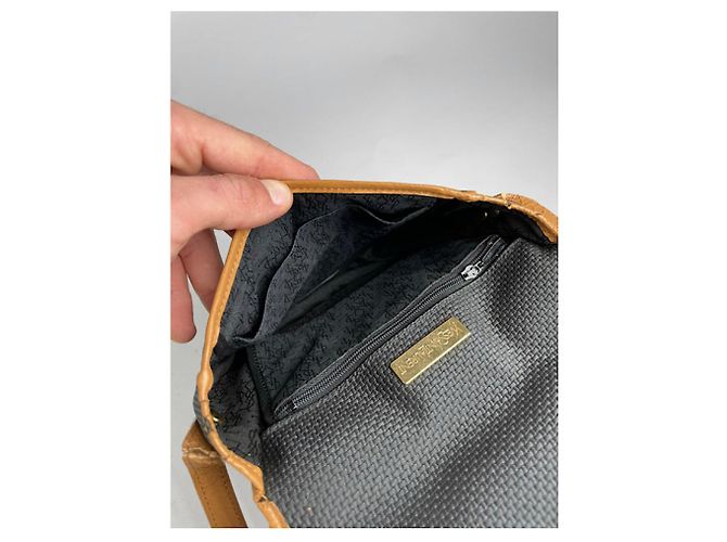 Borsa in pelle nera Yves Saint Laurent Nero - vista 3