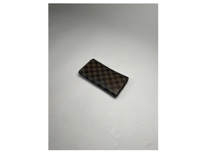 Cartera de cuero marrón Insolite de Louis Vuitton Castaño - vista 4
