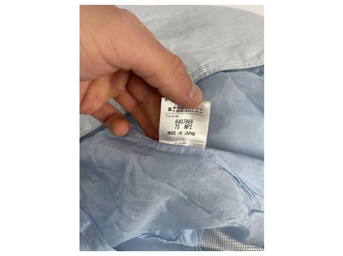 Céline Abrigo trench de seda turquesa Celine - vista 3