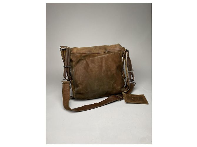 Borsa a mano in pelle marrone Balenciaga City - vista 2
