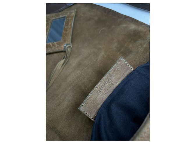Borsa a mano in pelle marrone Balenciaga City - vista 4