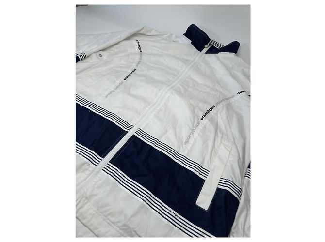 Courreges Courrèges weiße Polyesterjacke - Ansicht 3