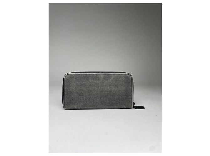 Billetera de algodón negro Prada - vista 2