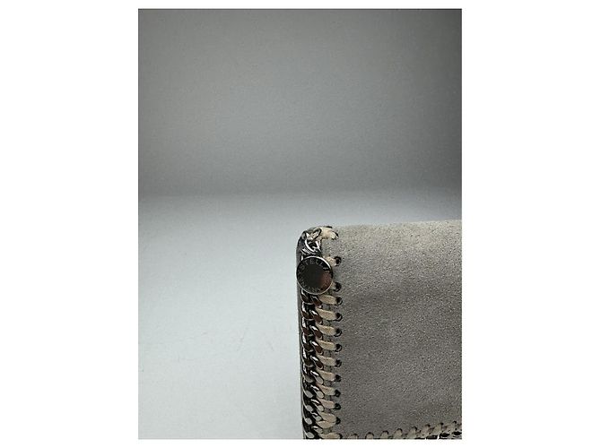 Stella Mc Cartney Cartera de cuero gris Stella McCartney - vista 2