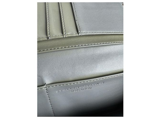 Stella Mc Cartney Cartera de cuero gris Stella McCartney - vista 5