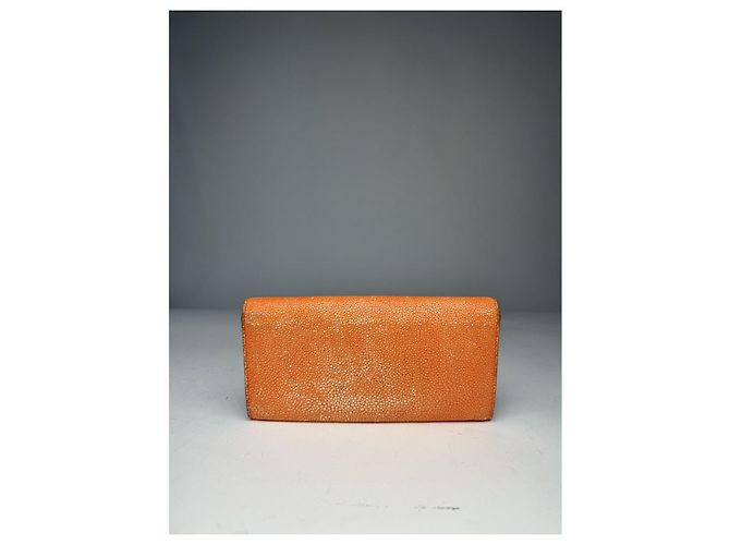 Cartera de cuero naranja Miu Miu - vista 2