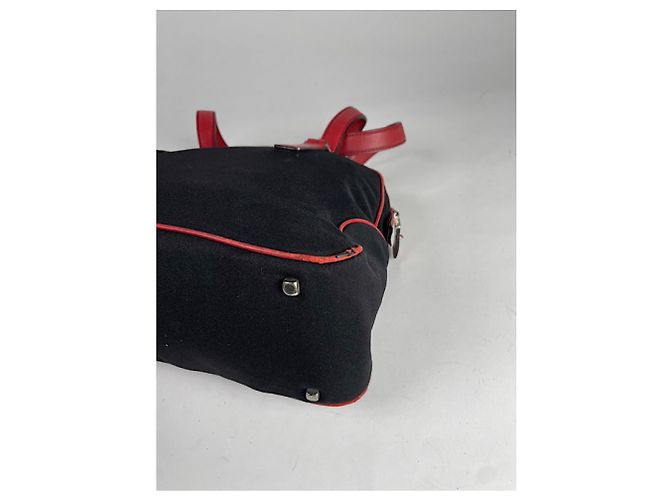 Schwarze Polyester-Handtasche von Salvatore Ferragamo - Ansicht 2
