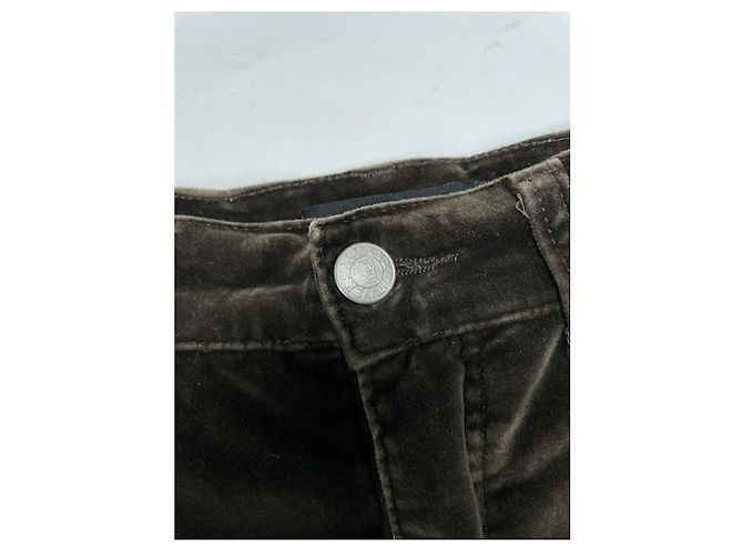 Versace braune Samthose - Ansicht 5