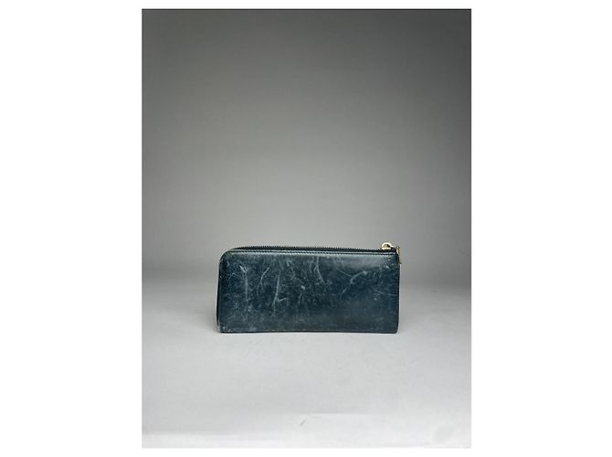 Miu Miu Metallic Leather Wallet - view 2