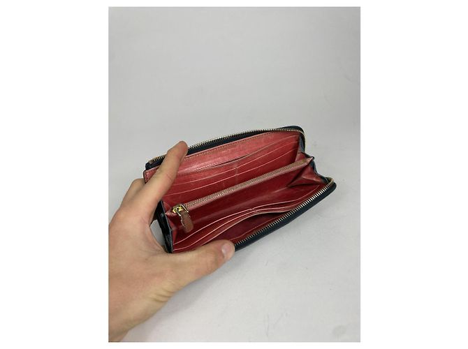 Miu Miu Metallic Leather Wallet - view 3
