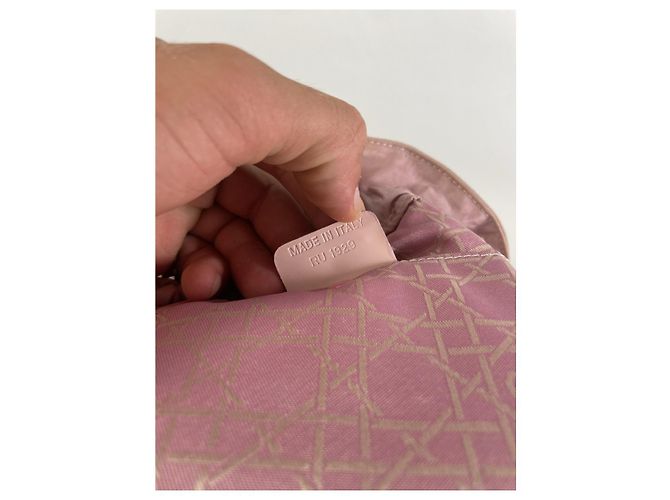 Dior Malice Pink Polyester Handtasche - Ansicht 3
