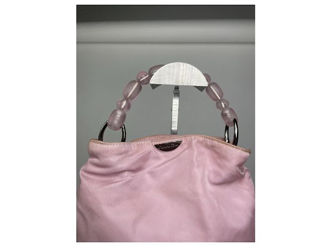 Dior Malice Pink Polyester Handtasche - Ansicht 4