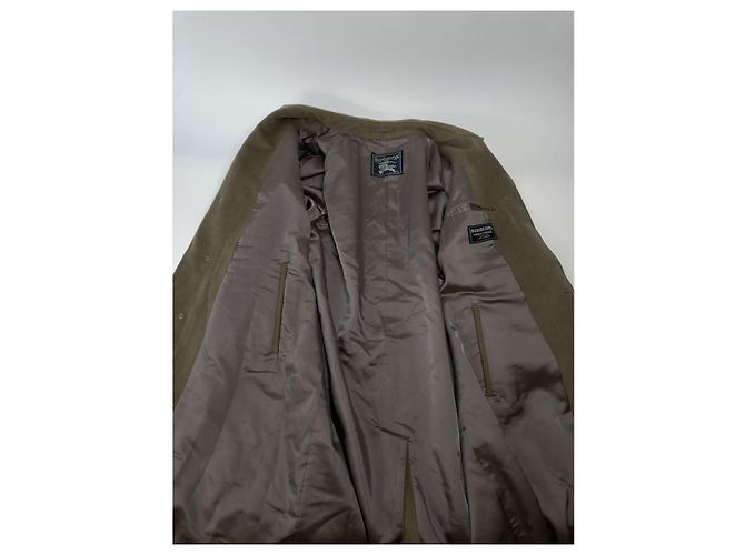 Abrigo de lana khaki Kensington de Burberry Caqui - vista 2