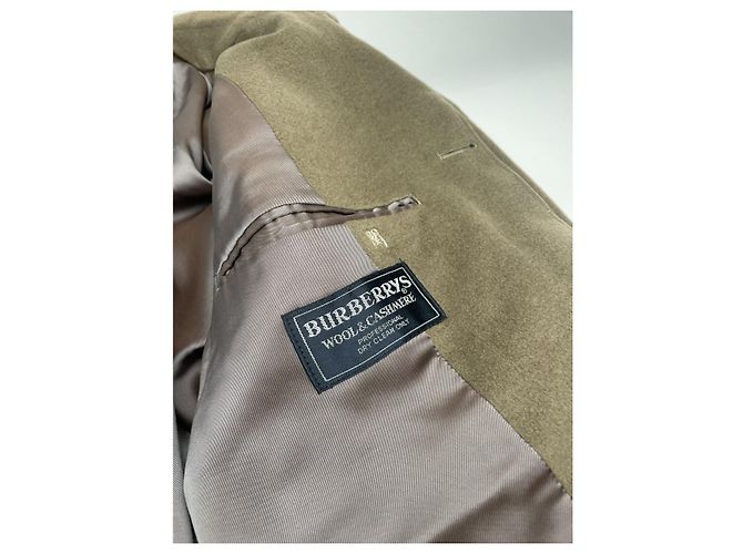 Abrigo de lana khaki Kensington de Burberry Caqui - vista 3