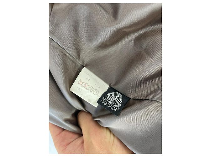 Abrigo de lana khaki Kensington de Burberry Caqui - vista 4