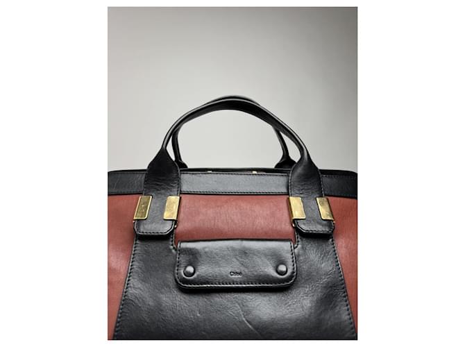 Borsa in pelle nera Chloé Nero - vista 2