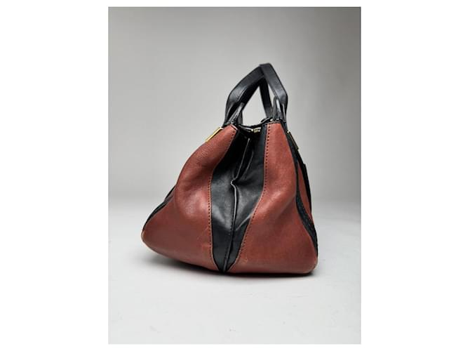 Borsa in pelle nera Chloé Nero - vista 3