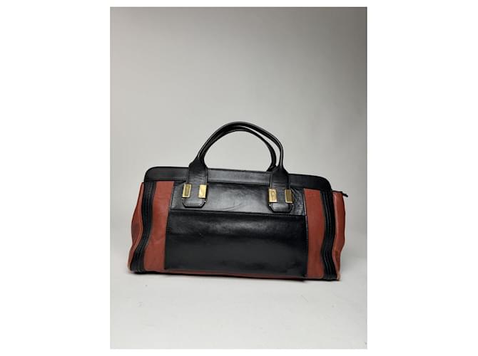 Borsa in pelle nera Chloé Nero - vista 4