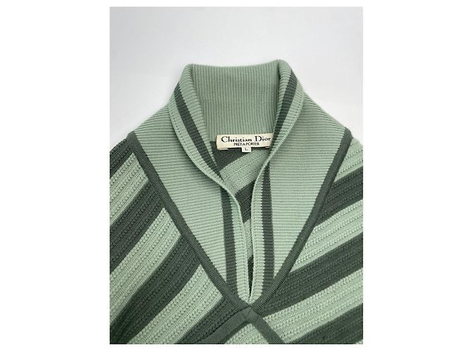 Dior J'Adior Suéter de Lana Verde - vista 5
