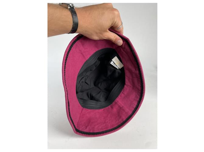 Courreges Cappello di cotone rosa Courrèges - vista 4