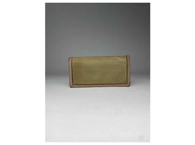Cartera de cuero beige Yves Saint Laurent - vista 2